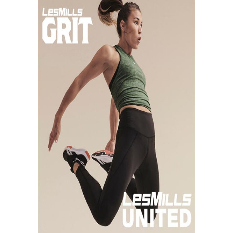 [Hot Sale]Les Mills Q3 2020 GRIT ATHLETIC United releases DVD, CD & Notes